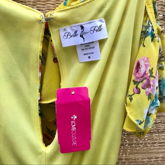 Love Culture Summer Romper Women’s Medium NWT - Picture 9 of 14